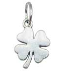 1/2" Lucky Clover amulet