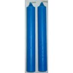 1/2" Light Blue Chime Candle 20 pack
