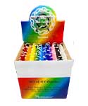 1/2" dia 5" long Assorted chime candle 100 pack