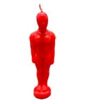 6 3/4" Red Man candle