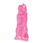 5" Pink Lover candle
