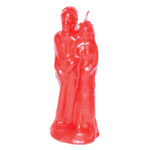 6" Marriage Red candle