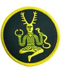 Cernunnos sew-on patch 3"