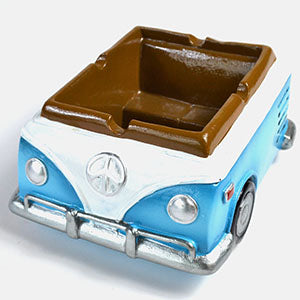 4" x 5" Retro Hippie Love Van ashtray