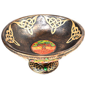 8 1/2" Tree of Life offering bowl