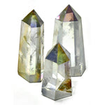 1 1/2 +" Angel Aura qtz point