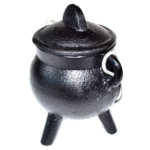 2 1/2" cast iron cauldron