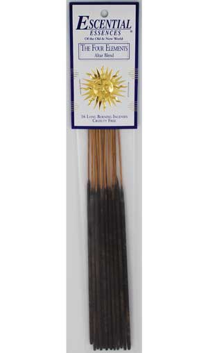 16/pk Four elements escential essences incense sticks