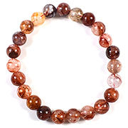 6-8mm Fire Quartz, Himalayan Crystal