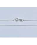 24" Sterling Curb chain
