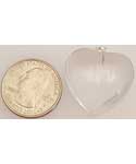1" Quartz heart