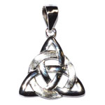 5/8" Triquetra sterling pendant