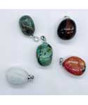 ~3/4" Stone various pendant