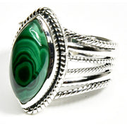 size 12 Malachite ring