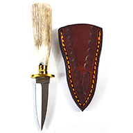 5 1/4" Stag athame