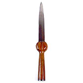 12" Bollock wood handle athame