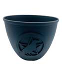 3 1/2" Pentagram & Bird candle holder