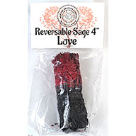4" Love reversable smudge stick