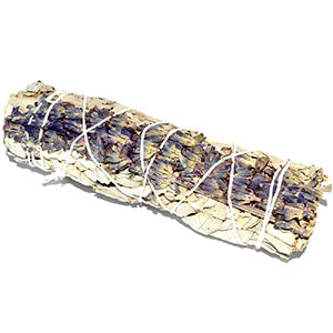 5" White Sage & lavender smudge stick