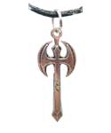 1 1/2" Shango Double Ax amulet