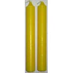 1/2" Yellow Chime Candle 20 pack