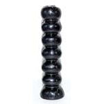 6 1/2" Black Seven Knob candles