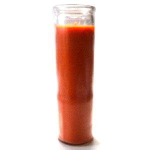 Orange 7-day jar candle