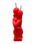 5" Red Lovers candle