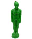 6 3/4" Green Man candle