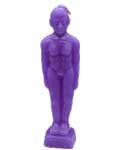 6 3/4" Purple Man candle