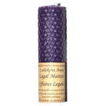 4 1/4" Legal Matters Lailokens Awen candle