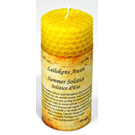 4" Summer Solstice Altar Lailokens Awen candle