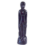 8" Black Male candle