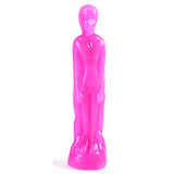 8" Pink Male candle