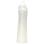 6 1/2" White Male Gender candle