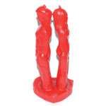 6 1/2" Red Separation candle