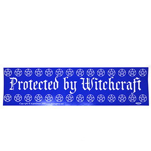 Protected By Witchcraft bumper sticker