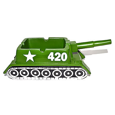 9" Tank 420 ashtray