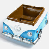 4" x 5" Retro Hippie Love Van ashtray