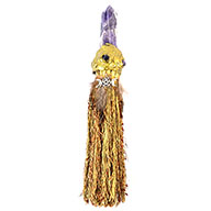 10" Triple Moon Crystal broom