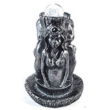 5" Mother maiden Crone ball stand W light