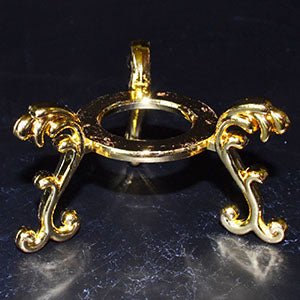 2 1/2" Gold color stand