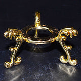 2 1/2" Gold color stand