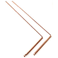 (set of 2) 9 1/4" x 4 1/2" copper Dowsing Rod