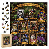 Furry Tails wood puzzle