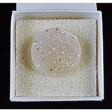 1" Amethyst Circle druse cabochon