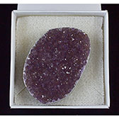 2" Amethyst free form druse cabochon