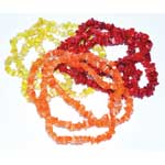 32" Mixed Glass chip necklace