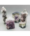 1.4-1.8# Amethyst obelisk W Druse on front
