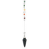 Bloodstone 7 Chakra pendulum